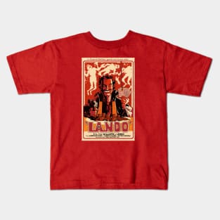 "Lando" Spaghetti Western Poster Kids T-Shirt